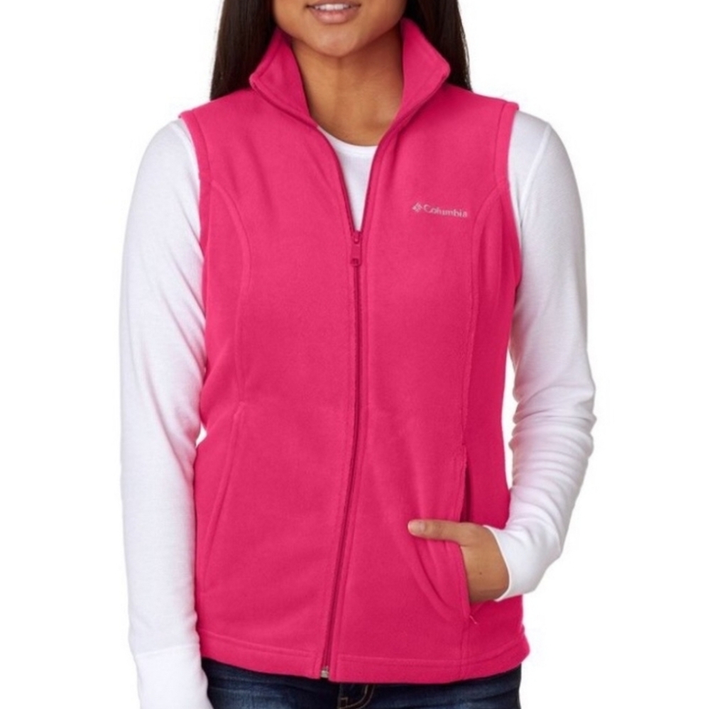 Columbia Women's Benton Springs Fleece Vest-size Medium